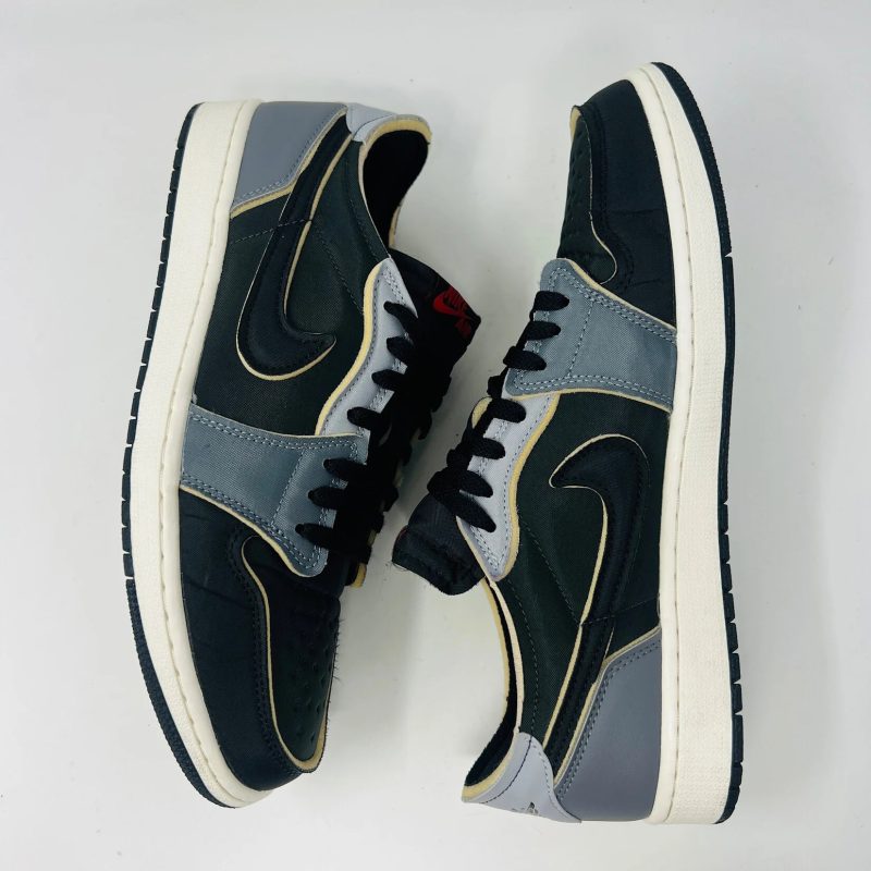 jordan jordan 1 low og ex black smoke grey 3